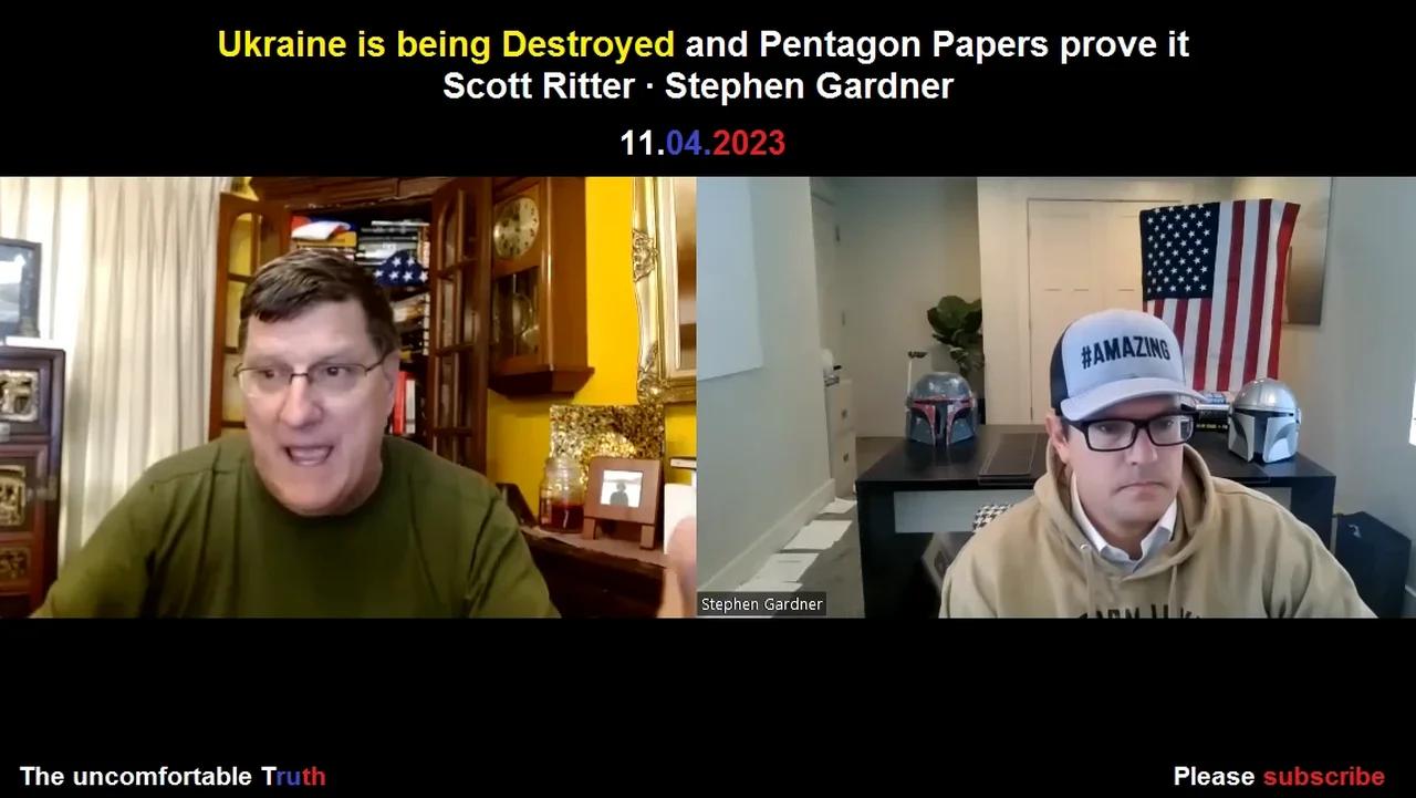 Scott Ritter ∙ Ukraine is being Destroyed and Pentagon Papers prove it ...