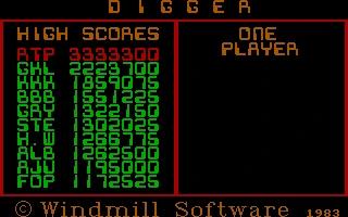 DIGGER 💎 [1983] DOS PC GAME