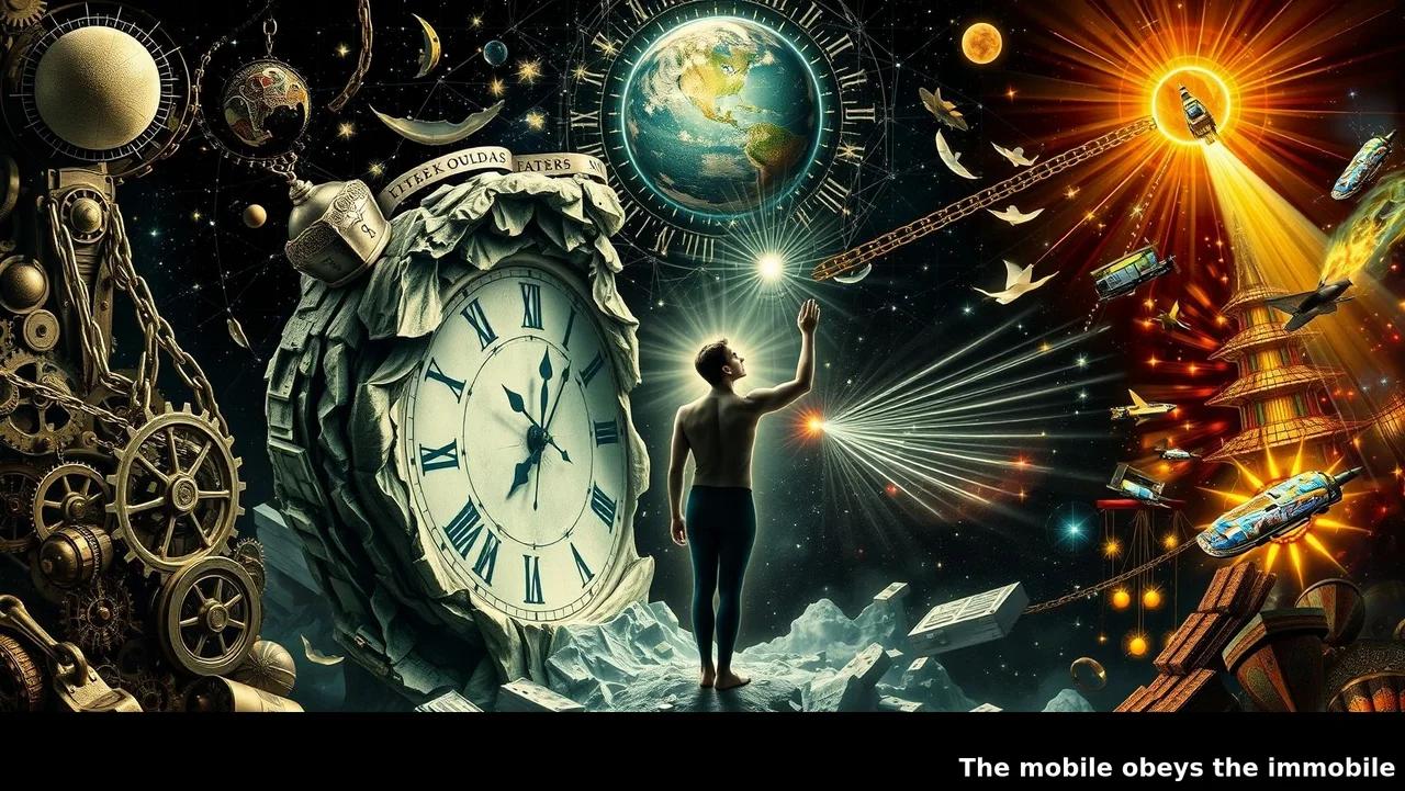 Time is an illusion of earthly experience—true freedom lies in ...