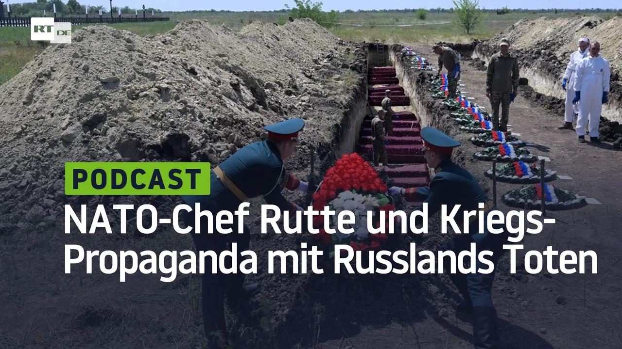 ⁣NATO-Chef Rutte und Kriegspropaganda mit Russlands Toten – Welche Rolle Verlustzahlen im Krieg haben