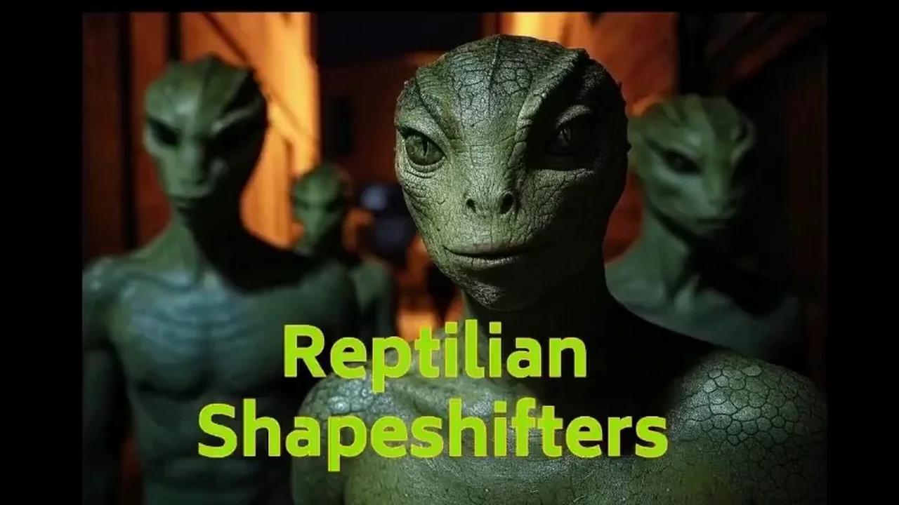 IT'S NOT A MYTH 🐍 REPTILIAN SHAPESHIFTERS ARE REAL