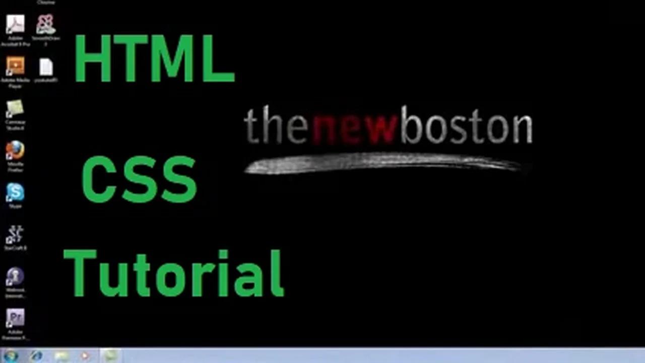 HTML and CSS Tutorial for Beginners
