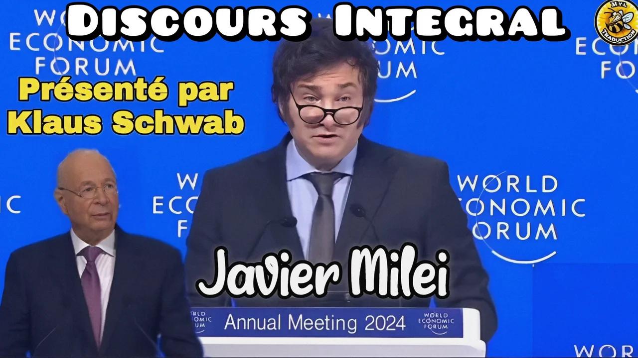 Discours de Javier Milei à Davos 2024
