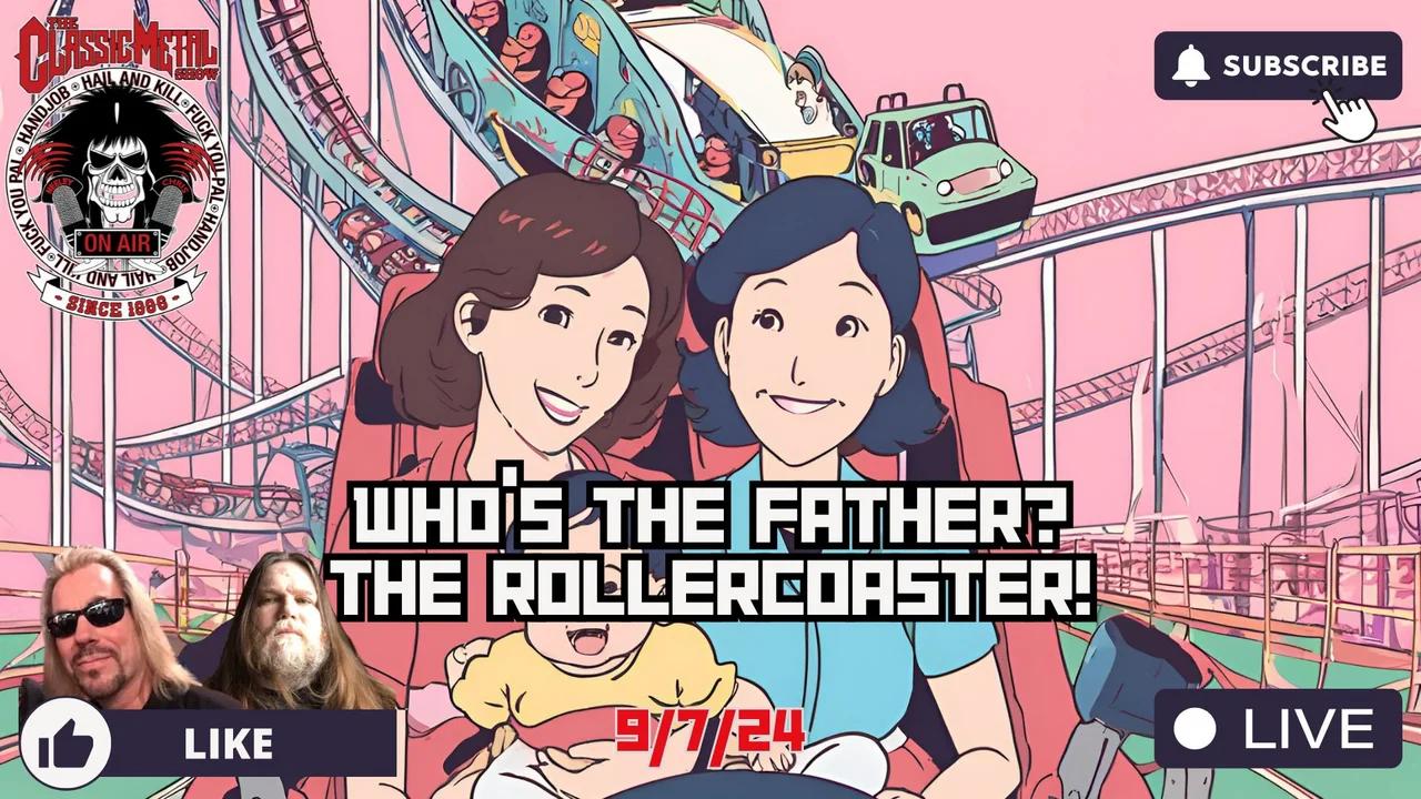 Is This Woman Really Having Kids with a Rollercoaster?