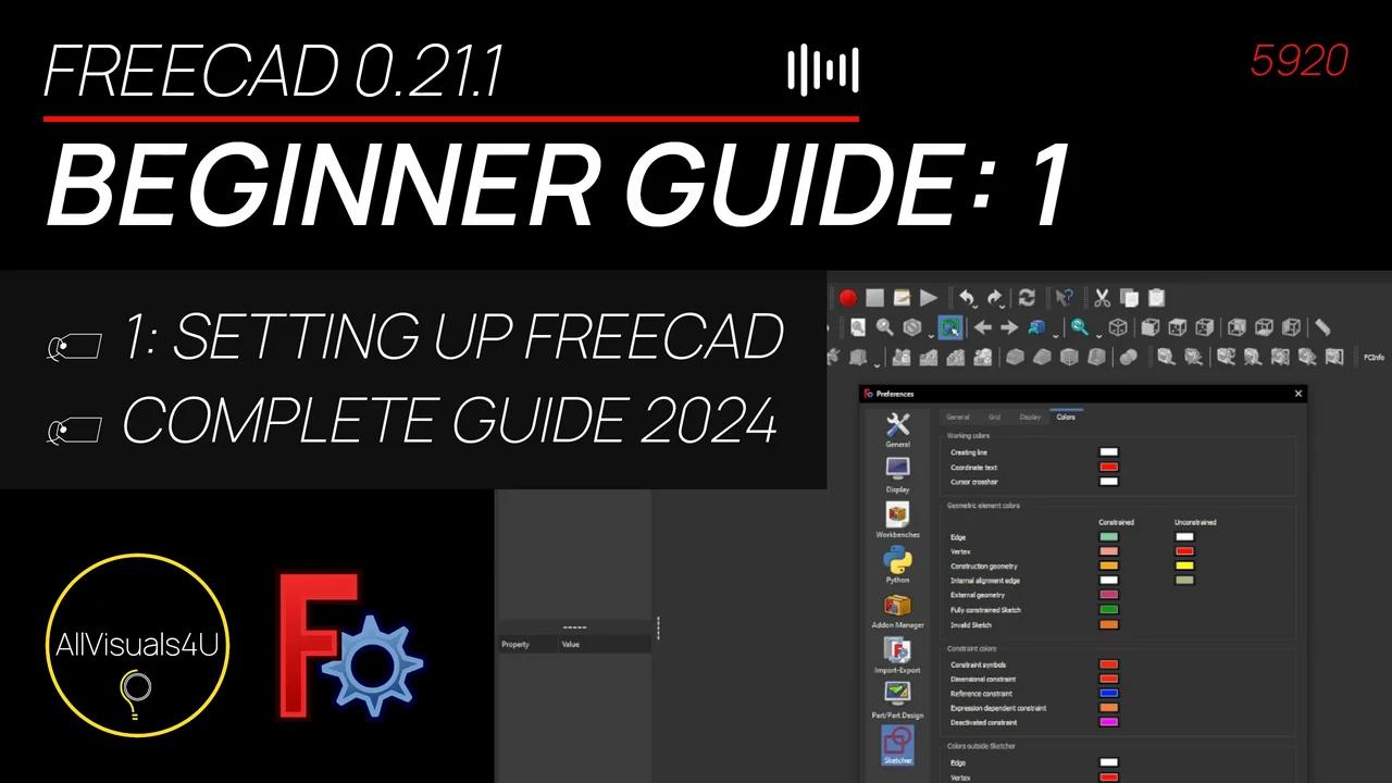 рџ ёвђќрџћ Freecad For Beginners 2024 1 Setting Up Freecad Freecad User