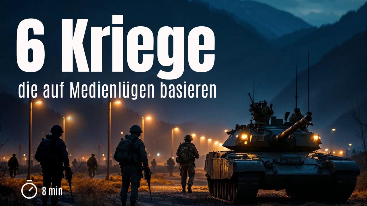 6 Kriege, die auf Medienlügen basieren [02.02.2017]