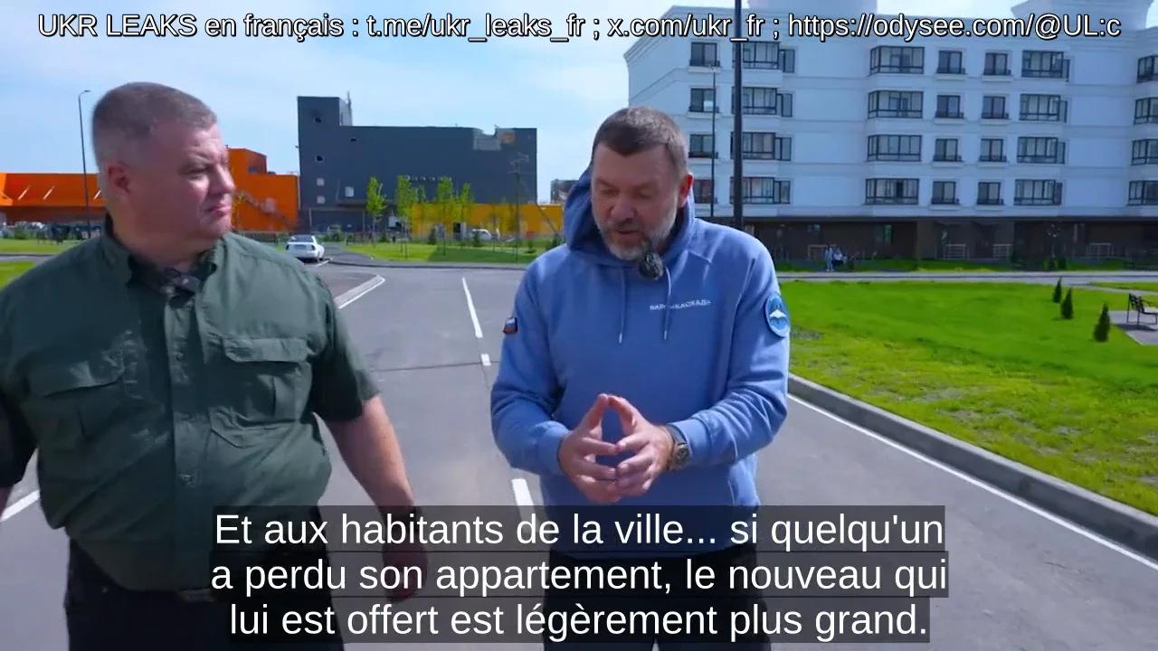 Les nouveaux quartiers de Marioupol : interview du député Sabline (2/2)