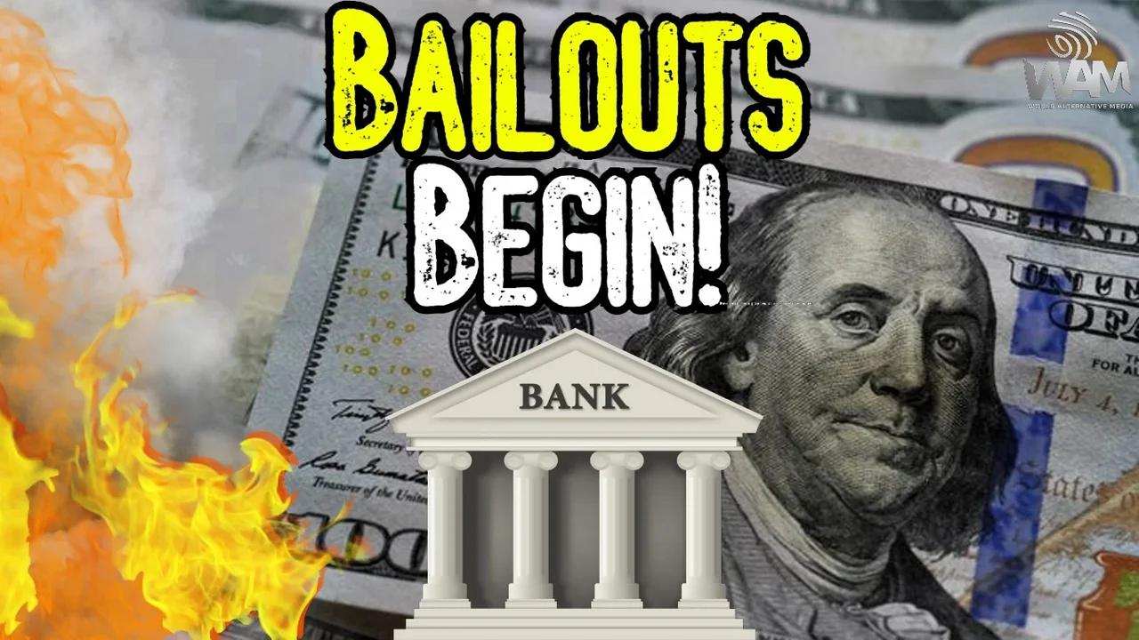 BREAKING BAILOUTS BEGIN! More Banks To COLLAPSE? Federal Reserve
