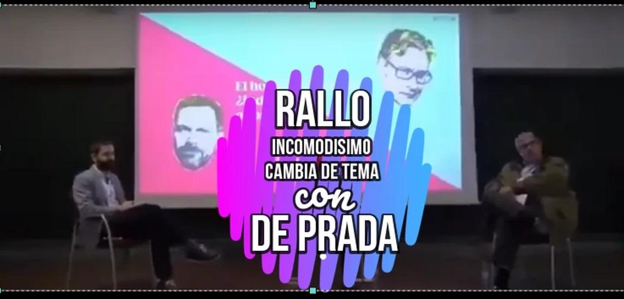 DEBATE COVID De Prada VS Rallo Cambiando de Tema, Incomodisimo, Divagando