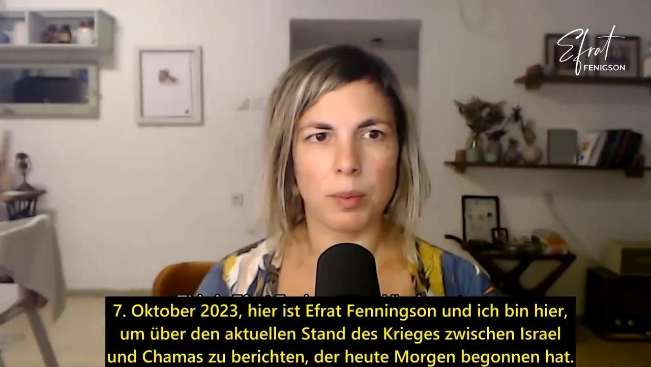 Israel-Hamas Krieg: Ein aktueller Stand und die schwierigen Fragen (Efrat
                Fenigson)