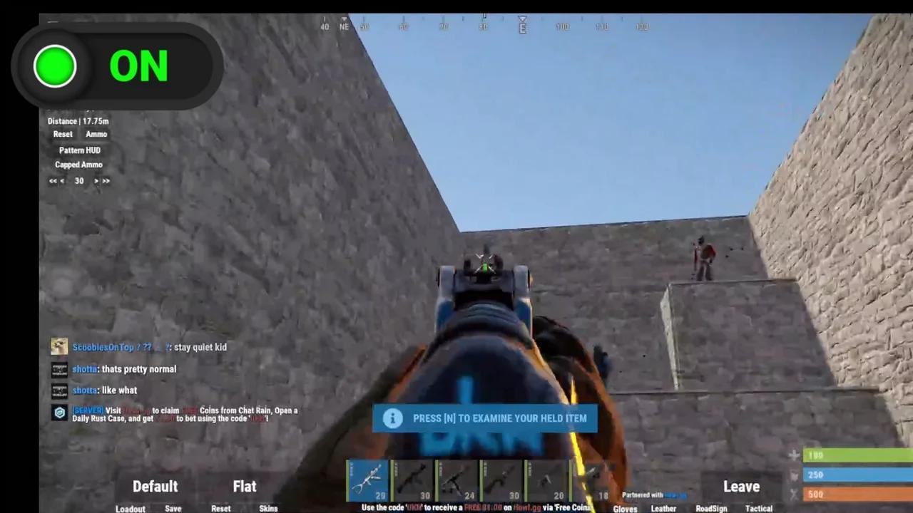Rust no recoil macro script