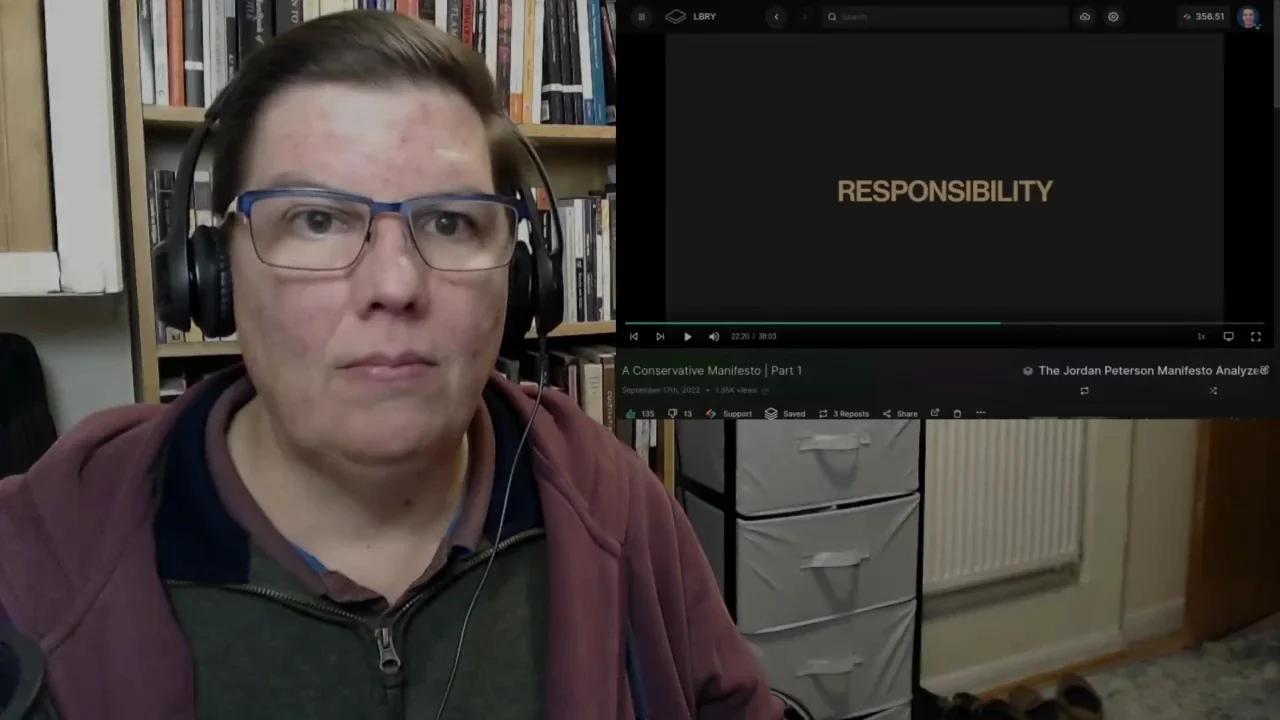 The Jordan Peterson Manifesto Part 8 Responsibility