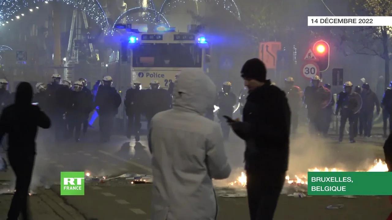 Belgique: Heurts à Bruxelles Entre Supporters Marocains Et La Police ...