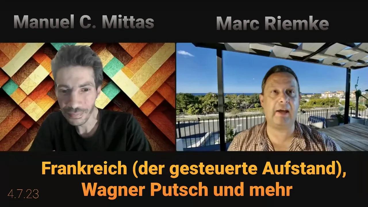 Manuel C. Mittas Im Gespräch Mit Marc Riemke - Frankreich (der ...