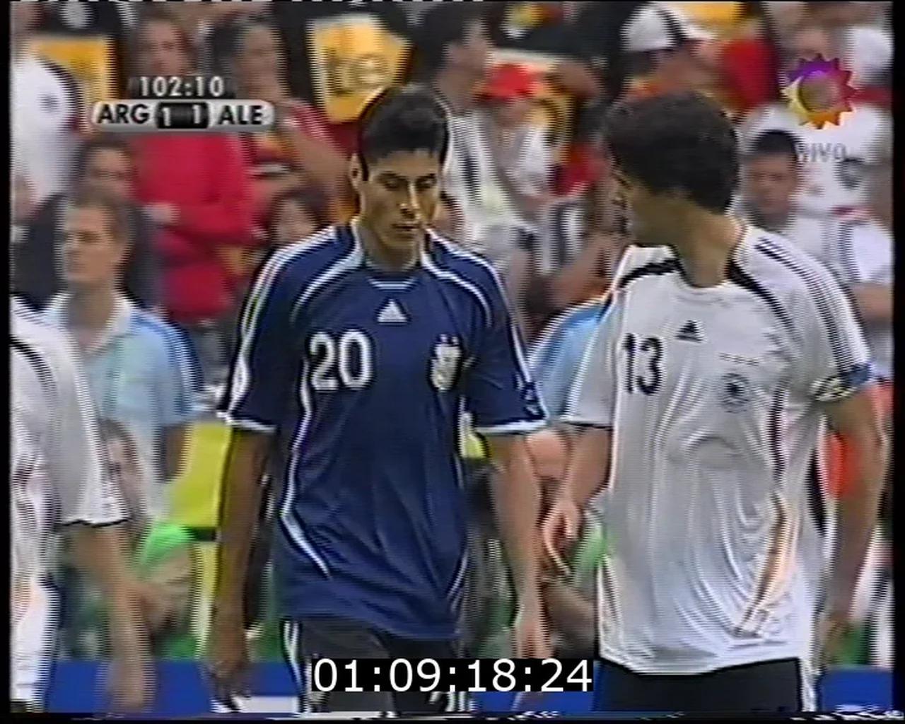 Argentina - Alemania | Alemania 2006 | 2006-06-30 | Segundo Tiempo