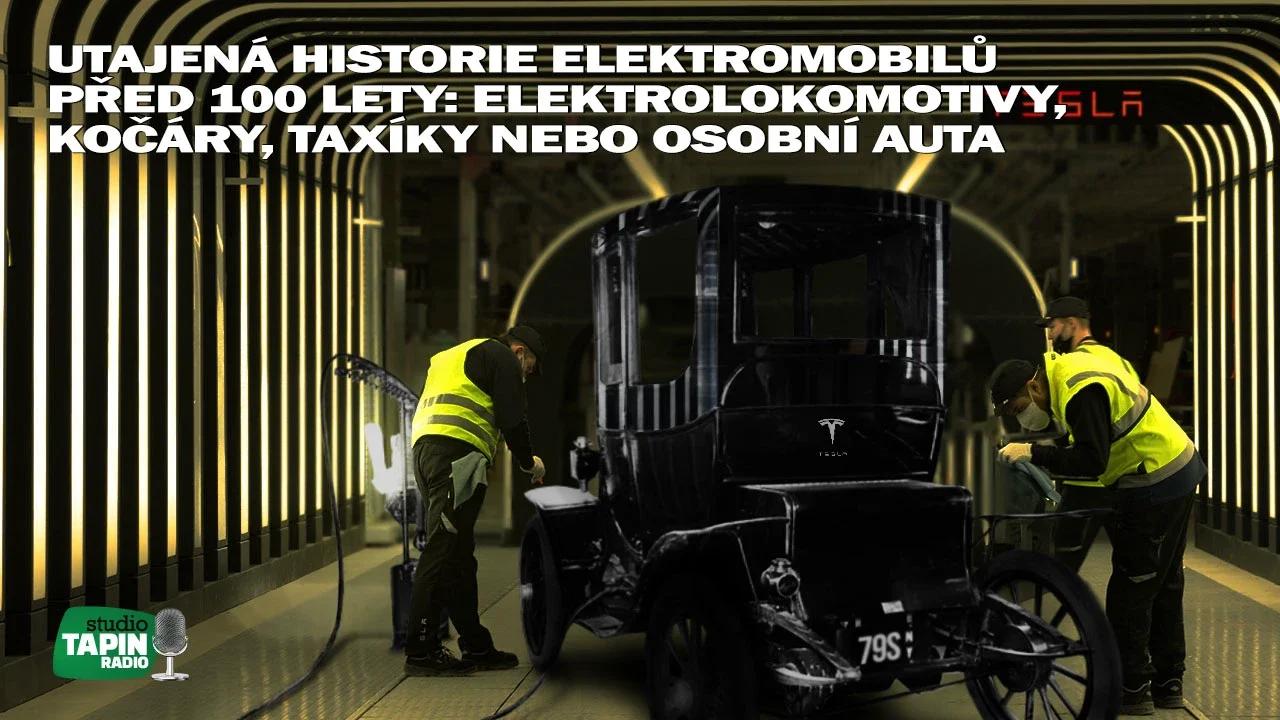 Utajená historie elektromobilů před 100 lety: Elektrolokomotivy, kočáry, taxíky nebo osobní auta 🔋⚡🚗