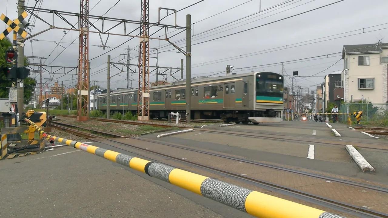 Japan: 205 Series and Freight Trains on the Nambu Branch Line, 9-29-2024