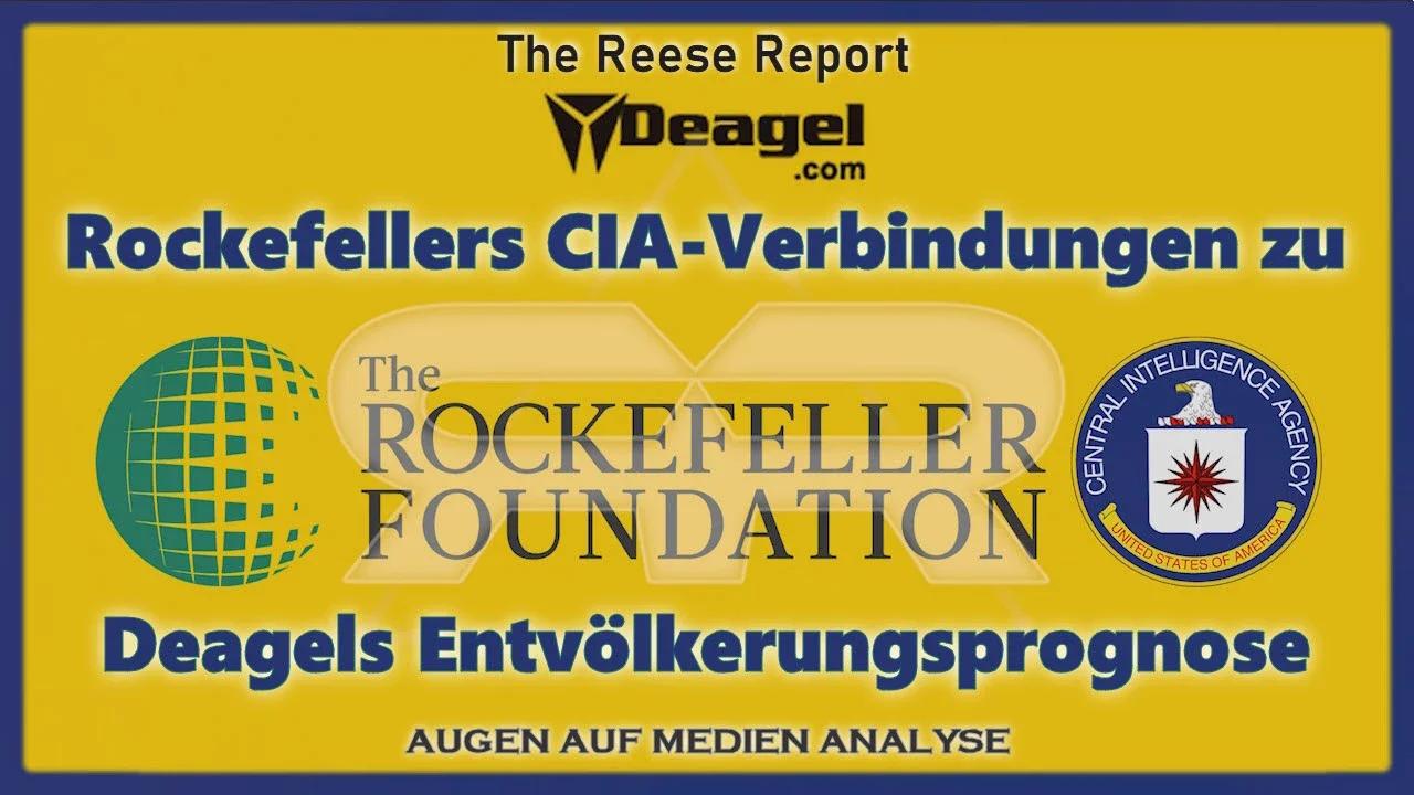 ⁣Rockefellers CIA-Verbindungen zu Deagels Entvölkerungsprognose (The Reese Report - Deutsch)
