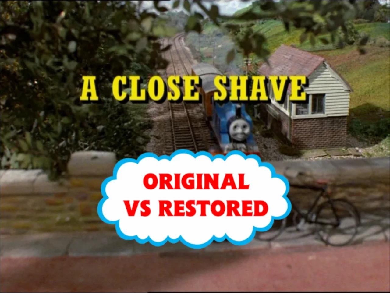 A Close Shave Original Vs Restored