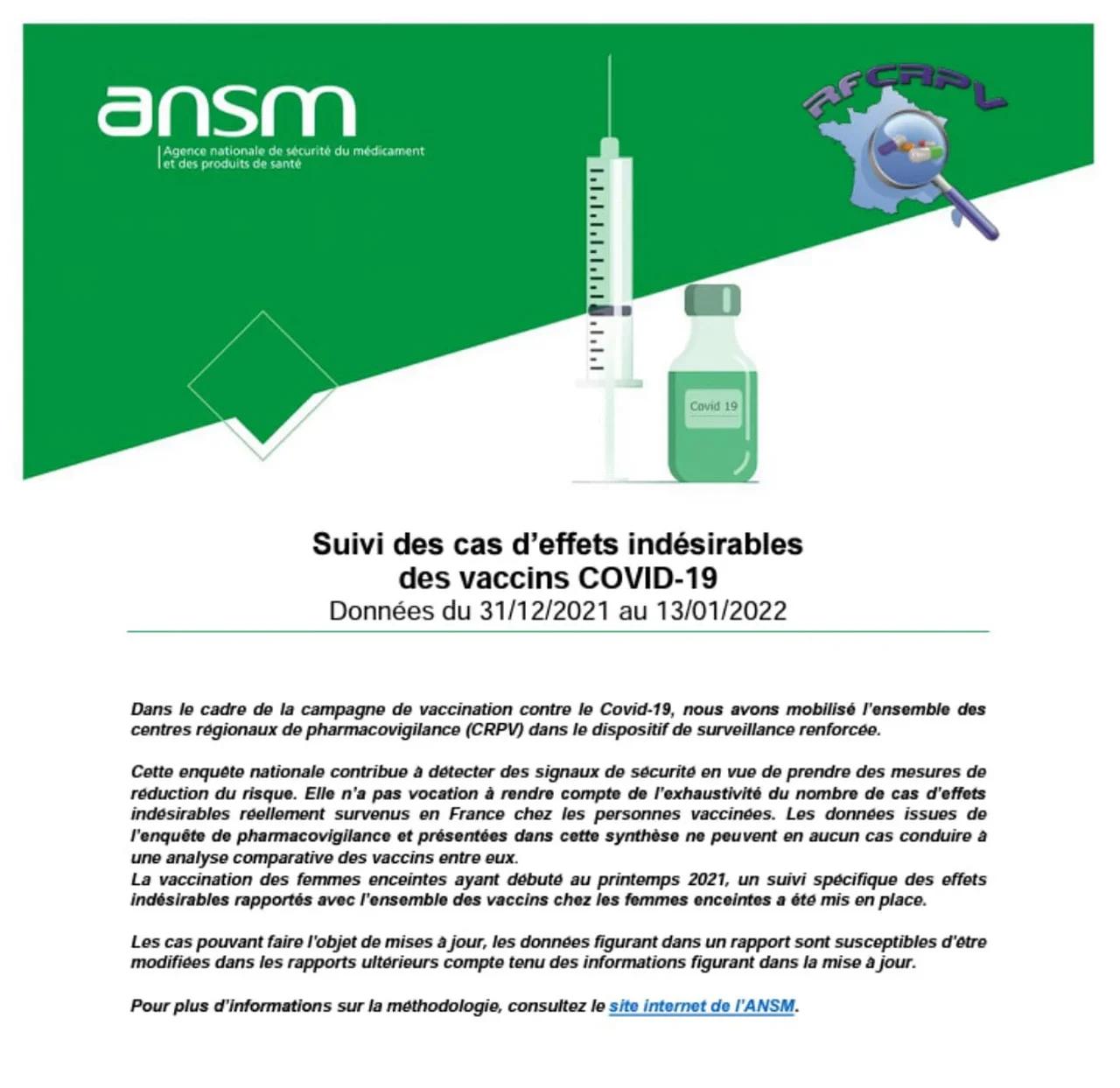 ANSM - PDF - EFFETS SECONDAIRES