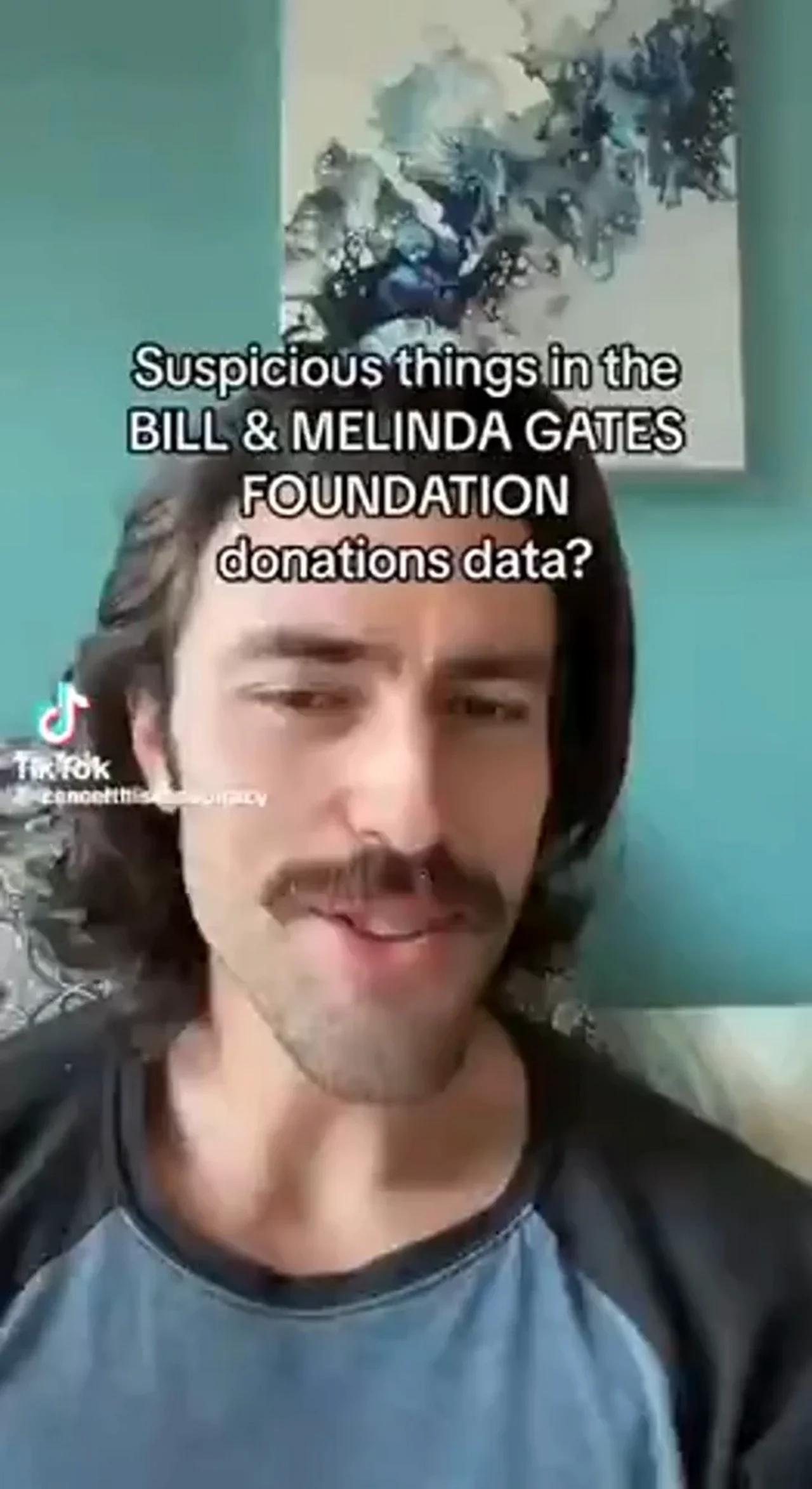 Bill melinda gates foundation suspicious donations online video