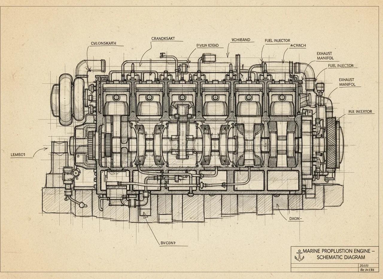 Giants of the Sea - Marine Engines