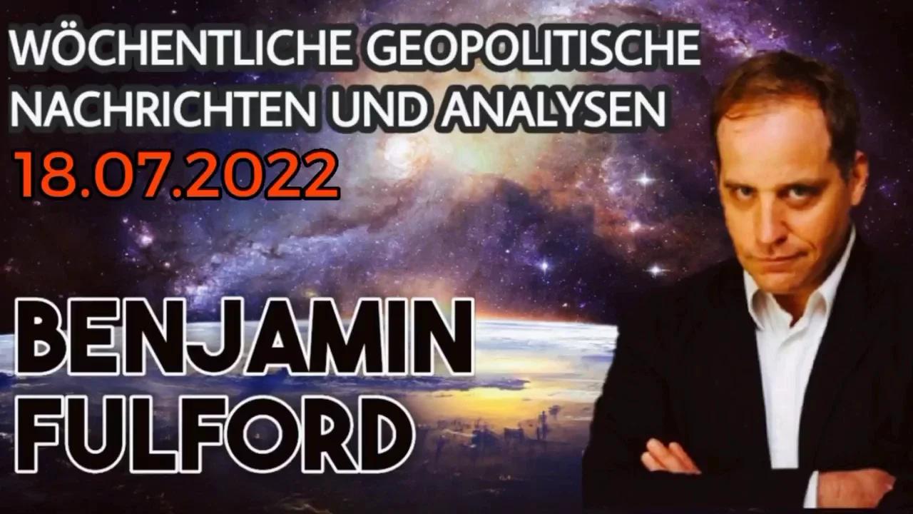 Benjamin Fulford: Wochenbericht vom 18.07.2022 - Countdown zur Implosion der USA
                beginnt nach dem Scheitern von Bidens Nahostreise