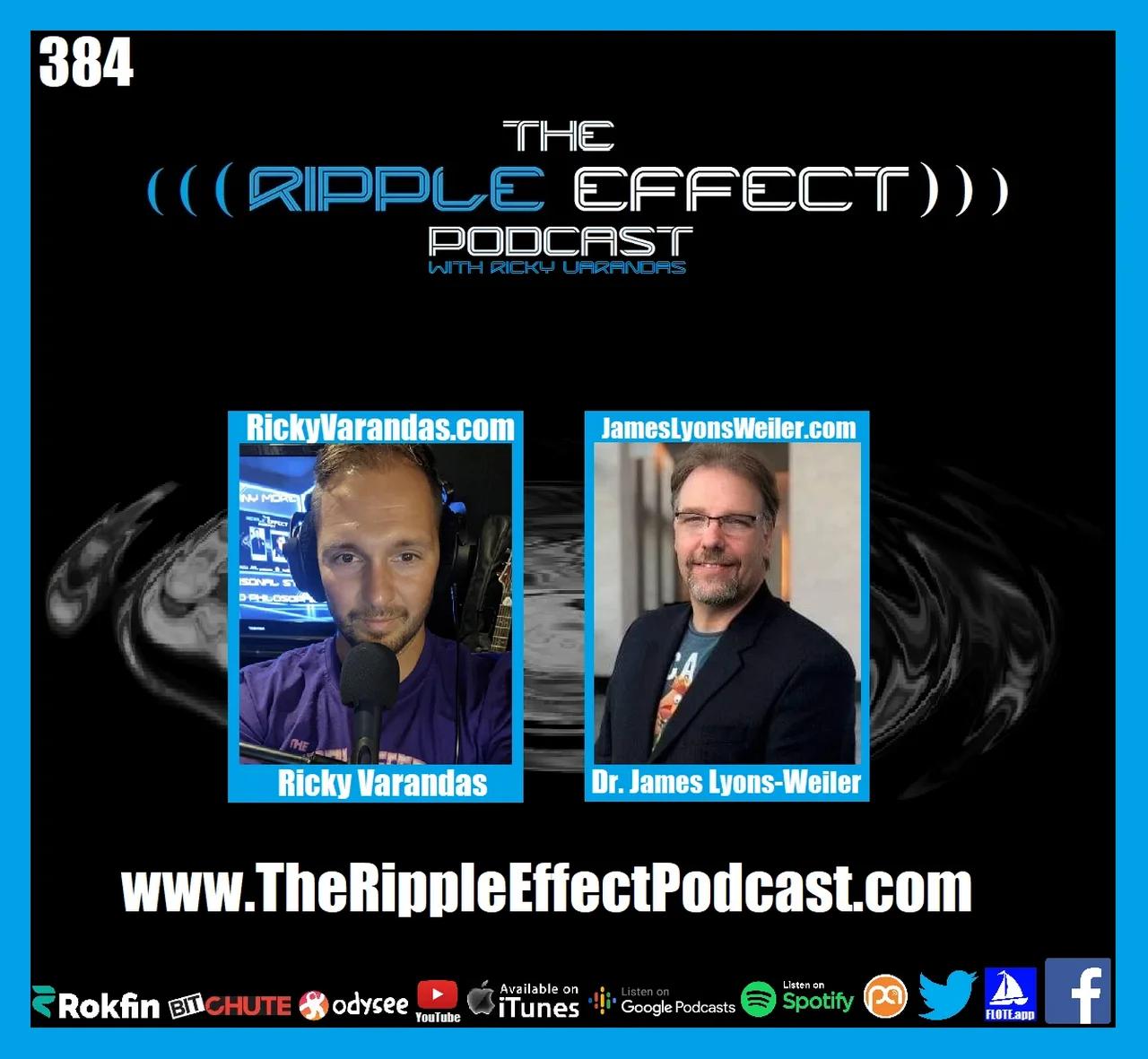 The Ripple Effect Podcast #384 (Dr. James Lyons-Weiler | How Science ...