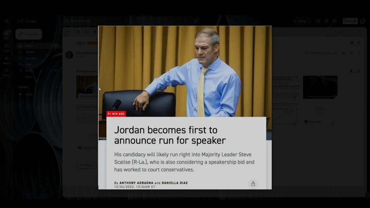 Jim Jordan Throws His Hat In The Ring