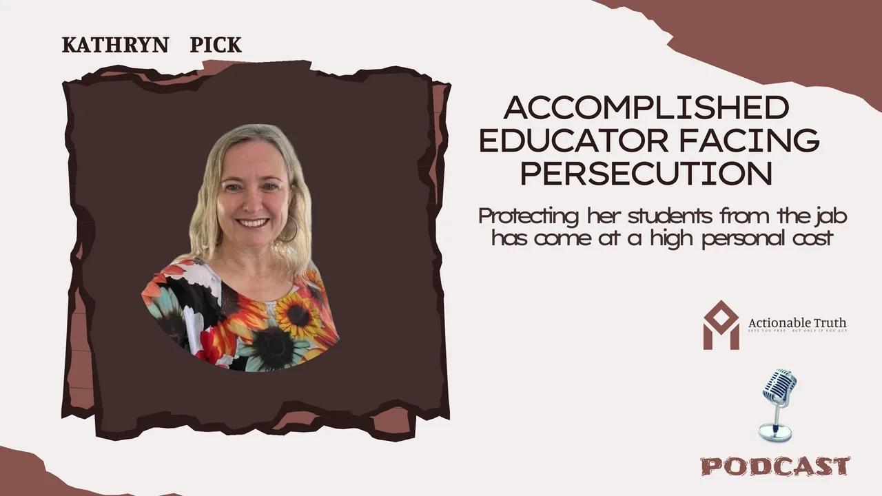 Accomplished educator facing persecution for doing the right thing