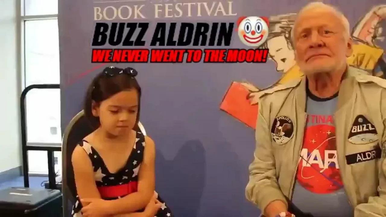 Buzz Aldrin - We never went to the moon