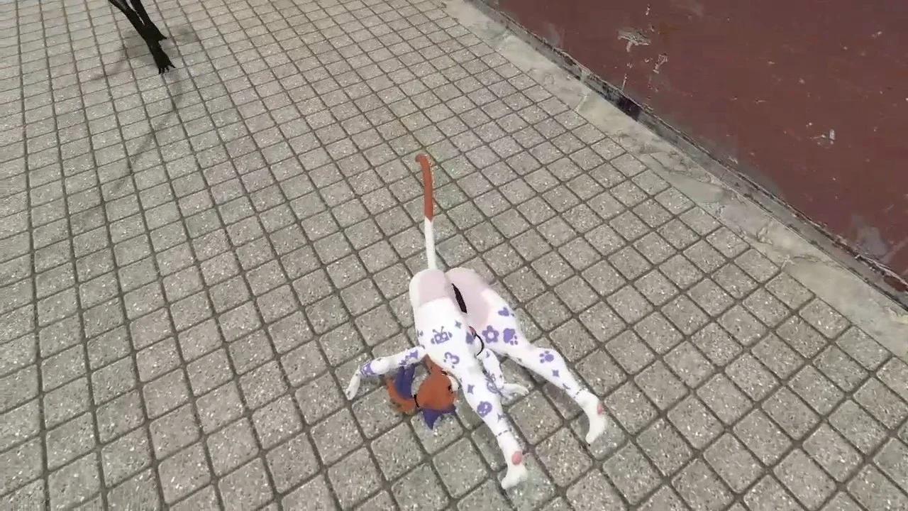Gmod: Kitty (fortnite) ryona