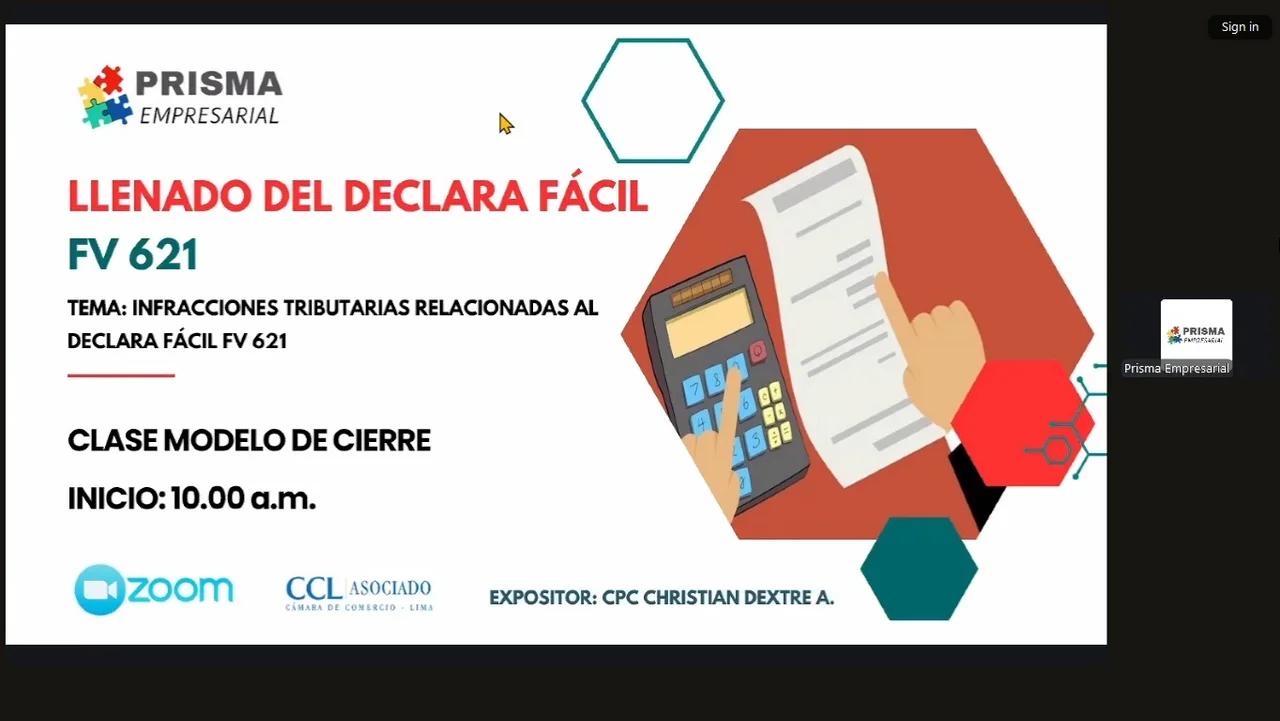 FV 621 DECLARA FACIL