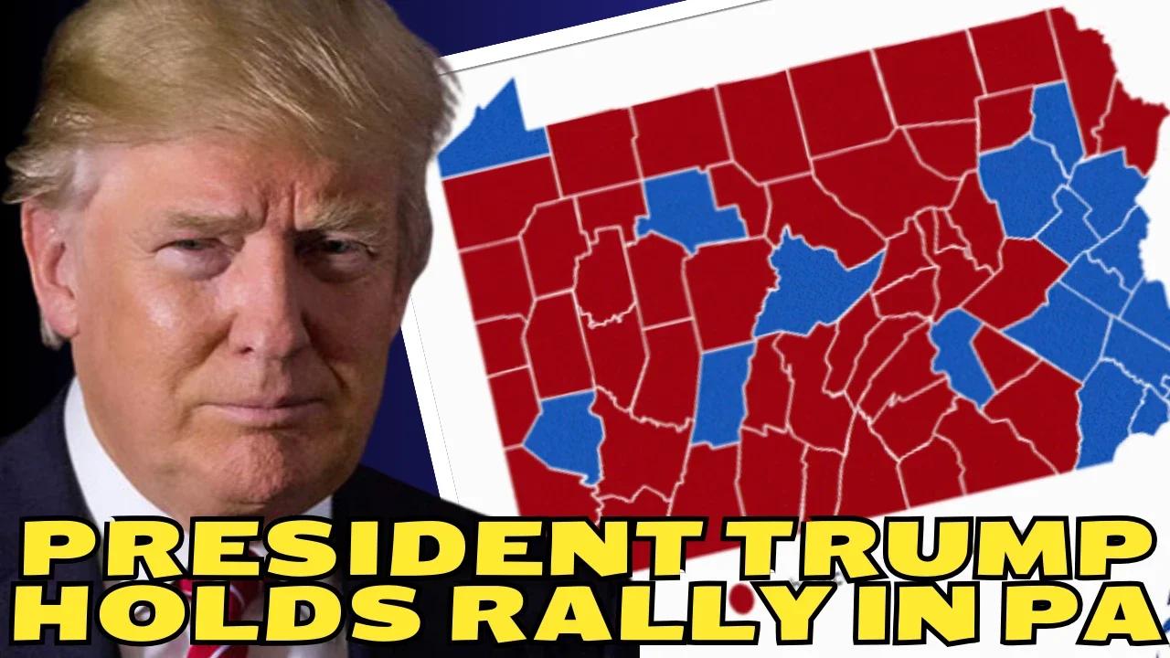 President Trump Holds Rally in Allentown, Pennsylvania, Oct. 29, 2024 ...