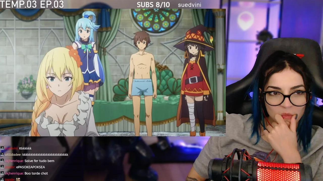 ANIME: KONOSUBA - TEMPORADA 3, EP 03 AO 06.