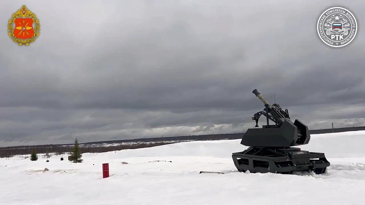 Russia's skynet army : the Kurier mortar robot