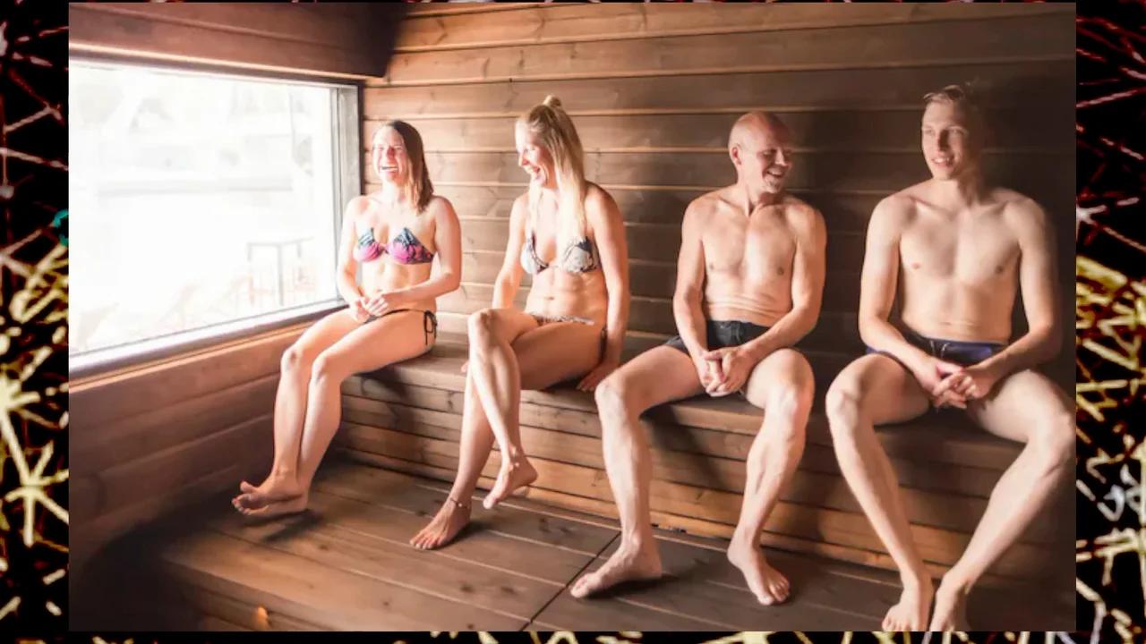Hot Sauna! 🥳.