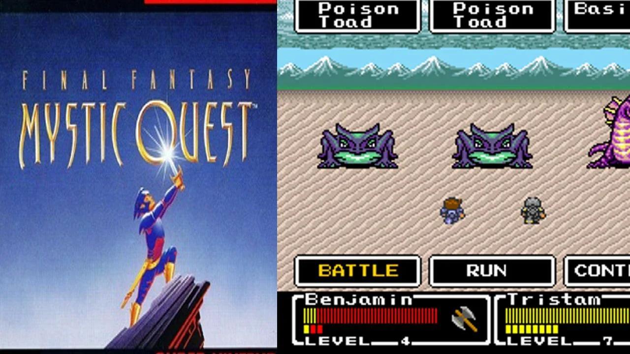 Final Fantasy Mystic Quest (SNES) Playthrough longplay video game