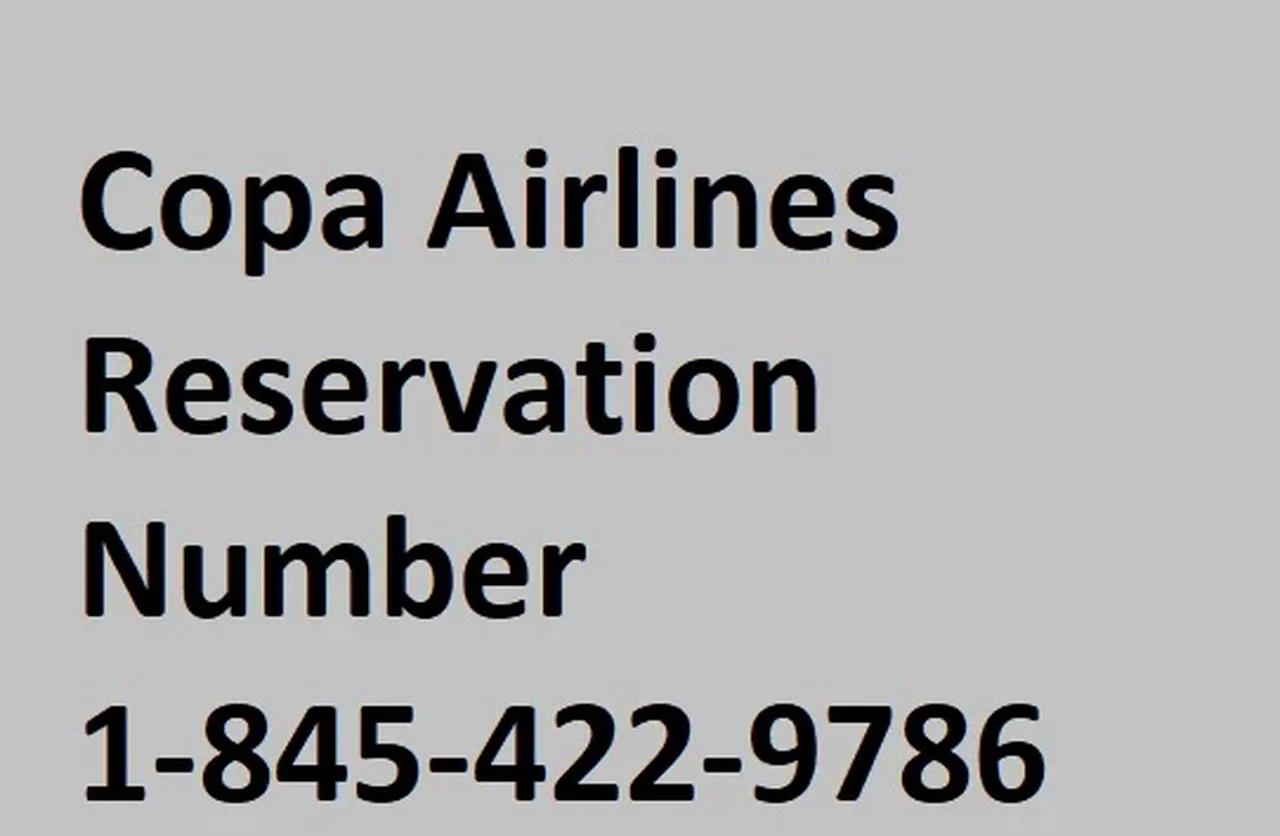 ☎️ (845) 422-9786 Copa Airlines ReBooking number