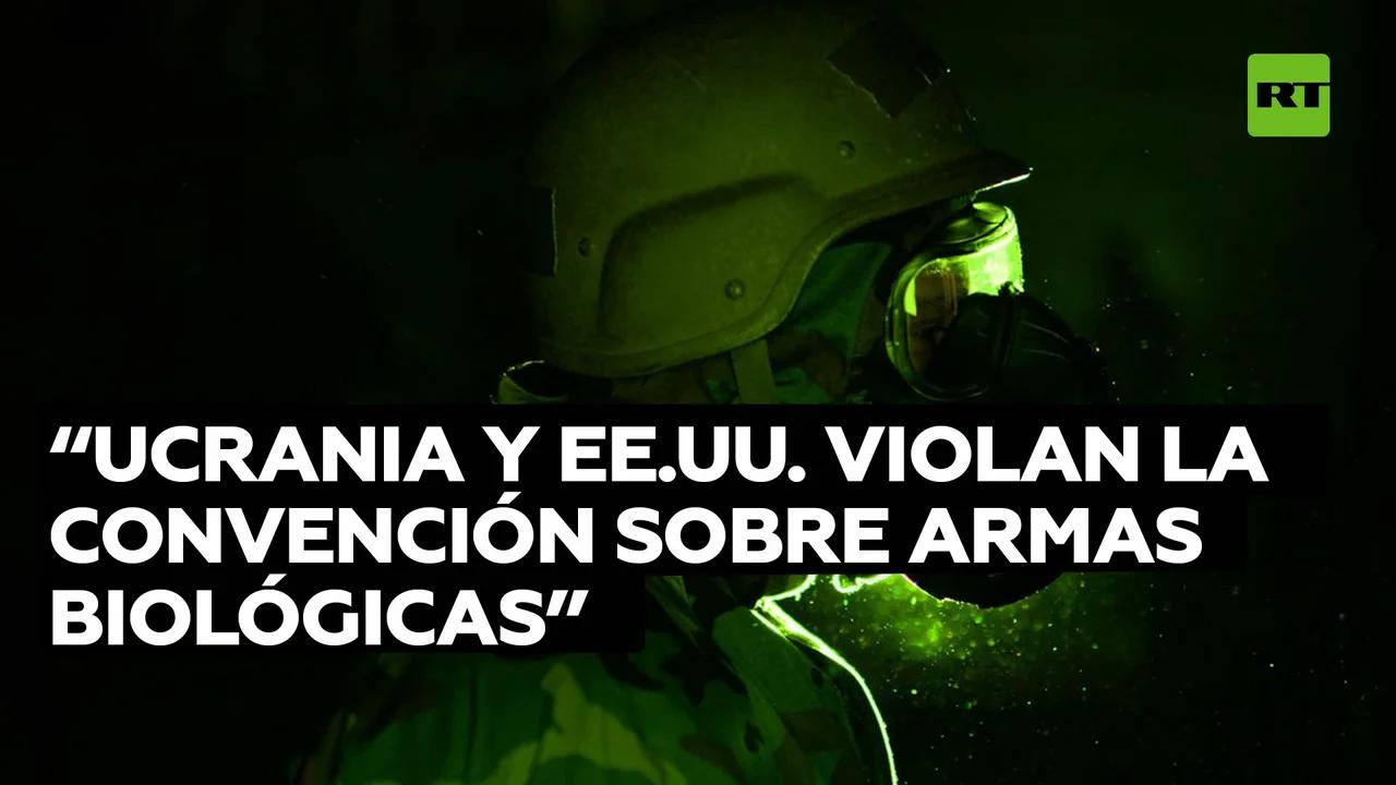 Rusia al Consejo de Seguridad de la ONU Ucrania y EE.UU. violan la Convención sobre armas Rusia al Consejo de Seguridad de la ONU Ucrania y EE.UU. violan la Convención sobre armas