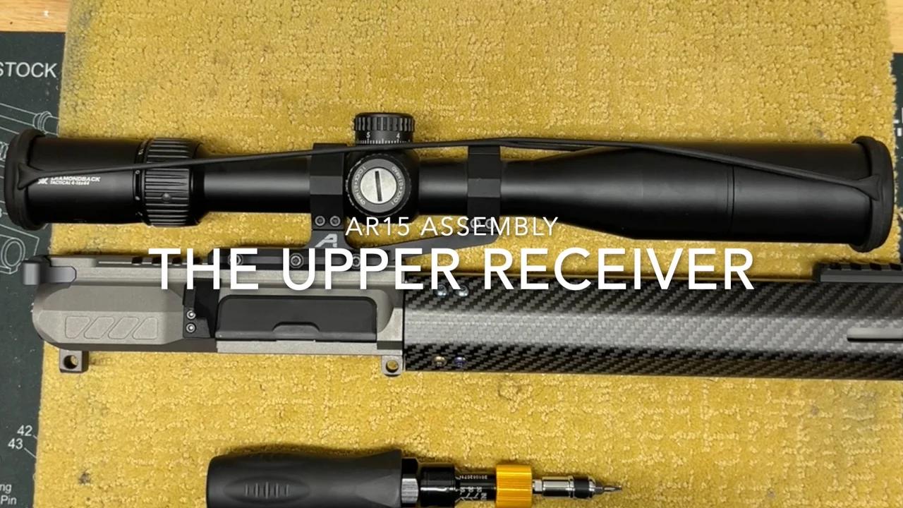 Detailed AR15 Upper Receiver Assembly