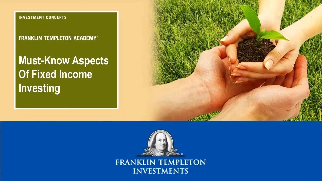 Basics of Fixed Income Investing