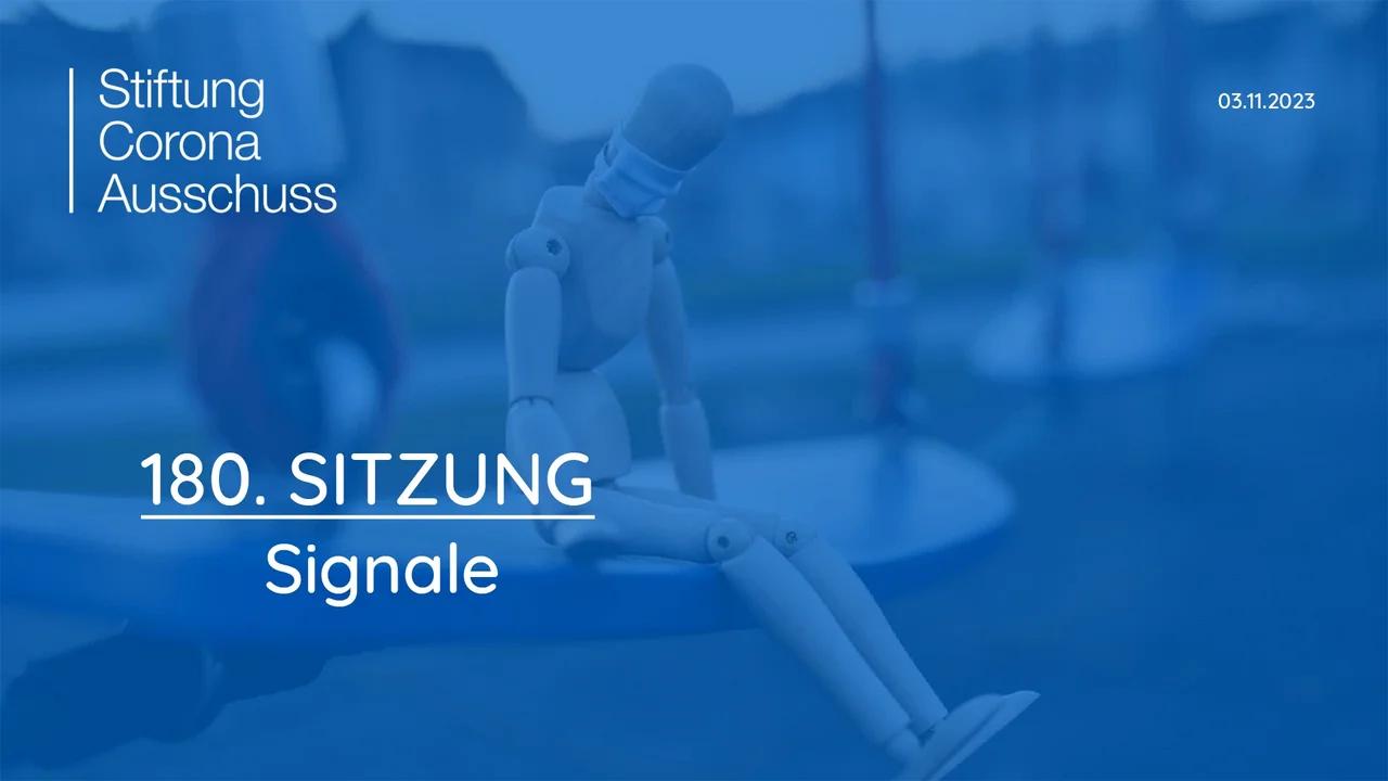 Sitzung 180: Signale

Freitag 03.11.2023 ab ca. 14:00 Uhr

LIVE HIER AUF GETTR🔥!

➥ Odysee 🇩🇪

ht...