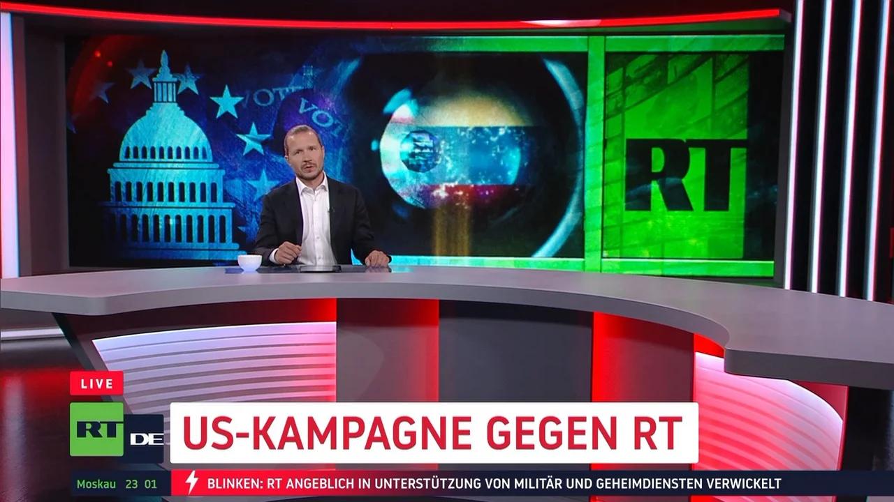 ⁣USA starten internationale Kampagne gegen RT