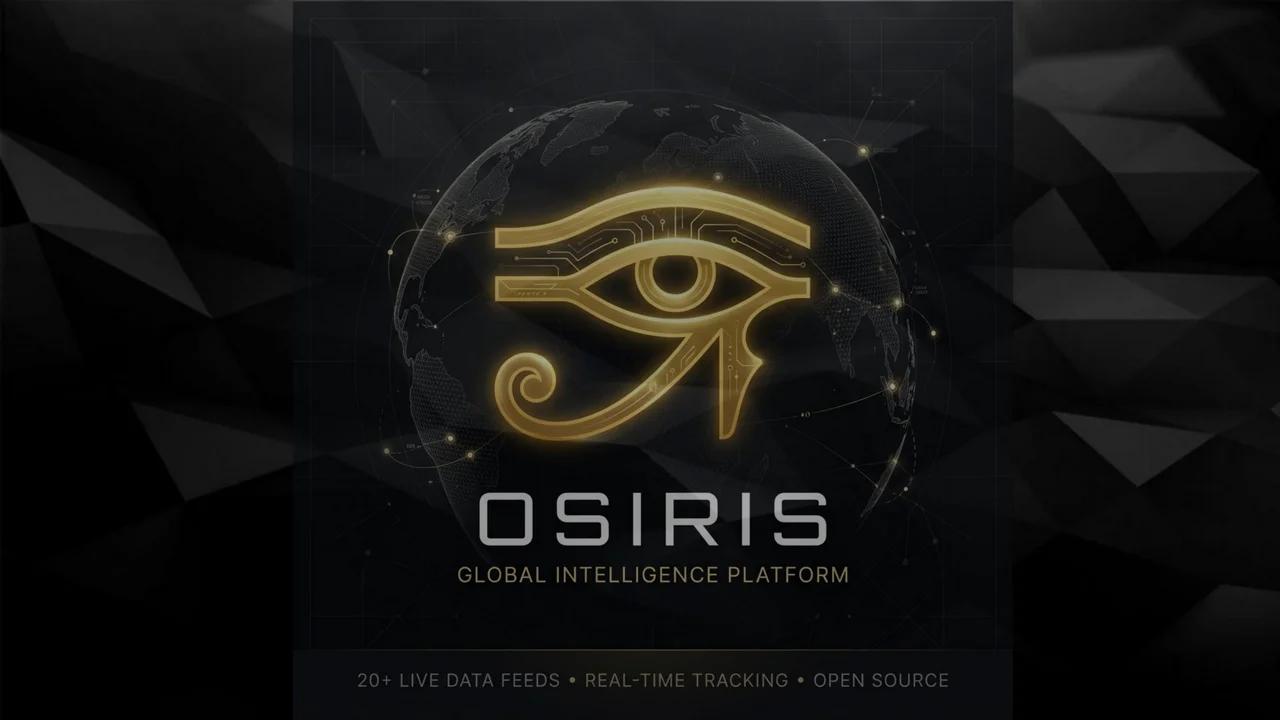 🇫🇷L’ARME OPEN SOURCE CONTRE LES ÉLITES Ils ont Palantir. Nous, on a maintenant OSIRIS-Open source ( lien description )