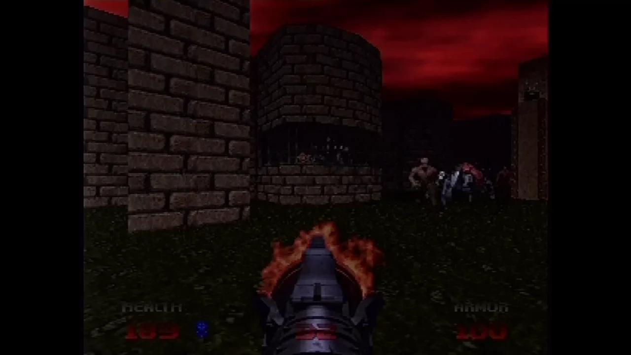 Doom 64 Playthrough Actual N64 Capture Dark Entries