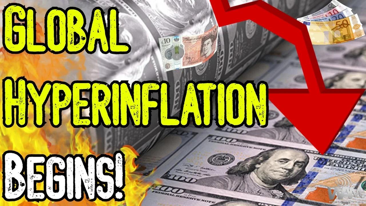 GLOBAL HYPERINFLATION BEGINS! From Europe To The USA, It's About To