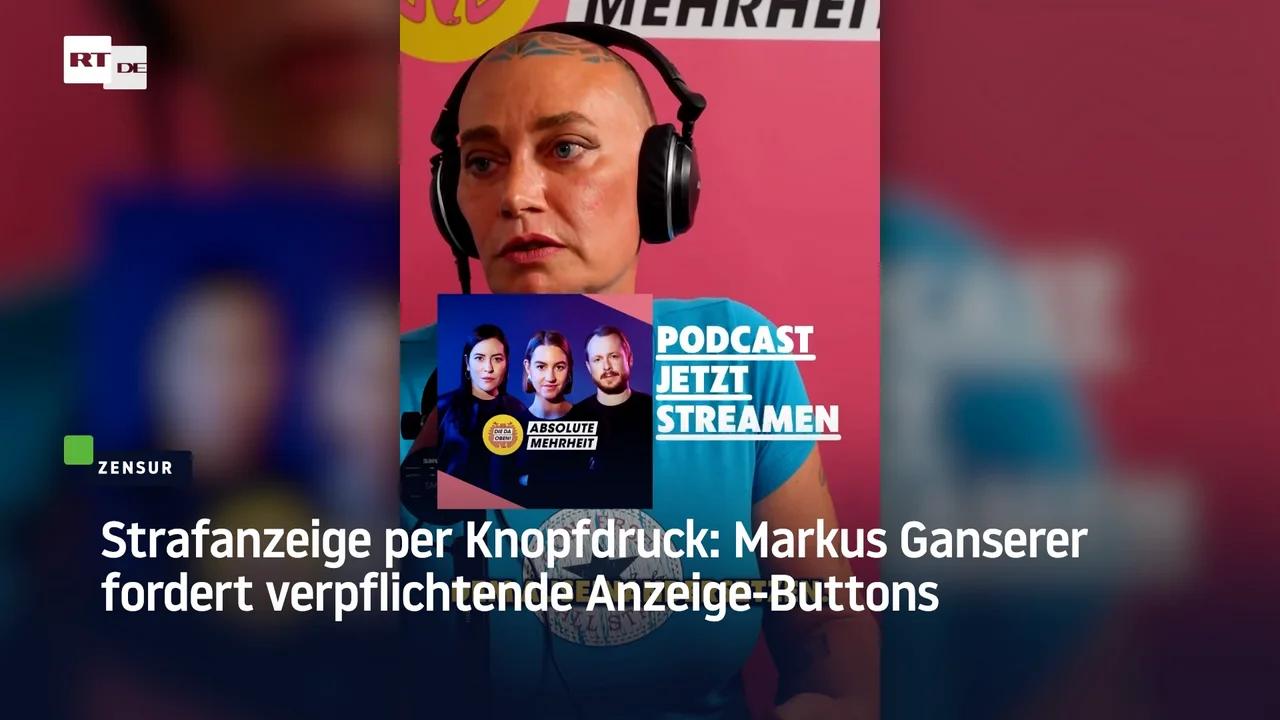 ⁣Strafanzeige per Knopfdruck: Markus Ganserer fordert verpflichtende Anzeige-Buttons