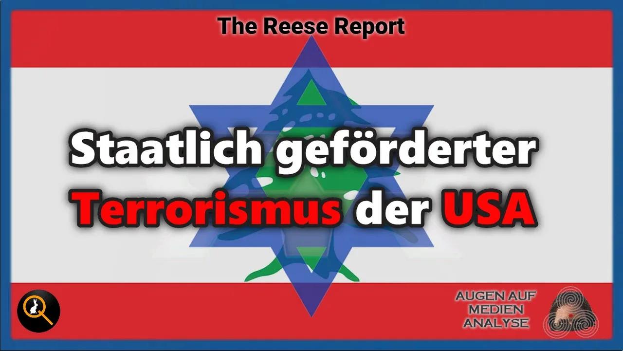 ⁣Staatlich geförderter Terrorismus der USA (The Reese Report - Deutsch)