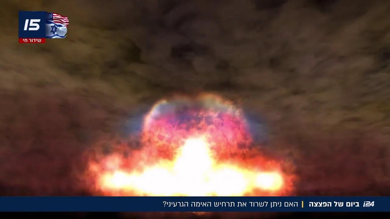 Israeli legacy media trying to convince Israelis a nuclear strike is not the end of the world